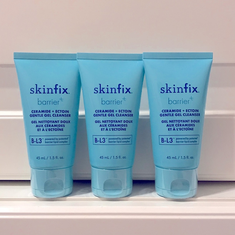 SKINFIX - Ceramide + Ectoin Gentle Gel Cleanser Minis x3